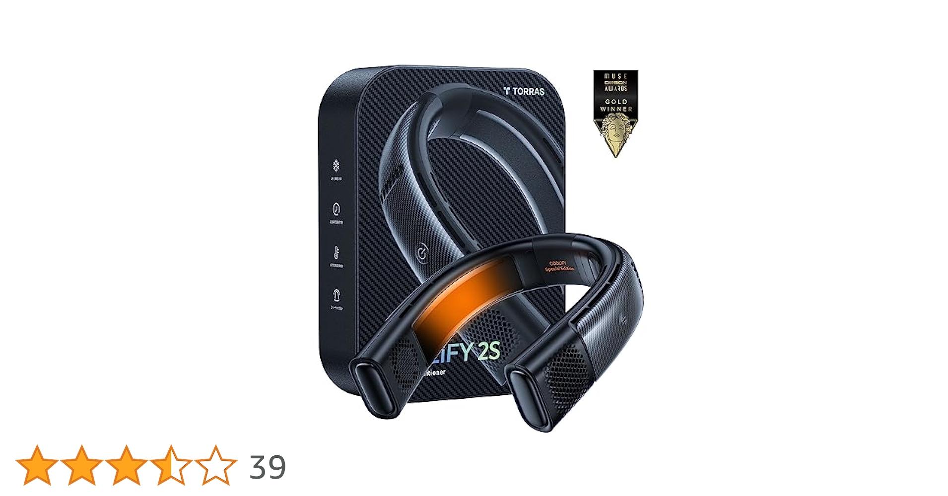 TORRAS Coolify2s 美品 Amazon | TORRAS COOLIFY 2S 限定バージョン ネックエアコン